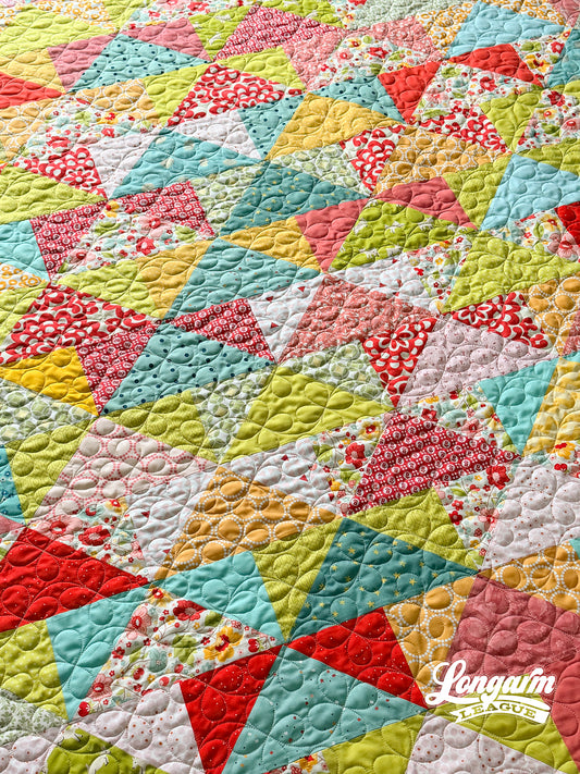 Cottage Blooms Long-Arm Design Long-Arm League