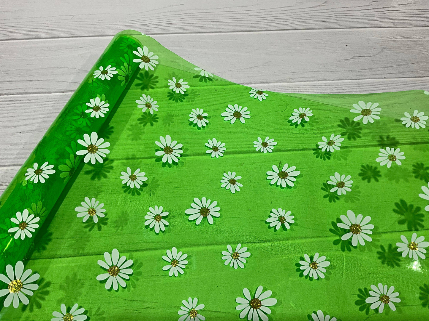 Wonderground Fabrics and Crafts - Daisy Clear TPU