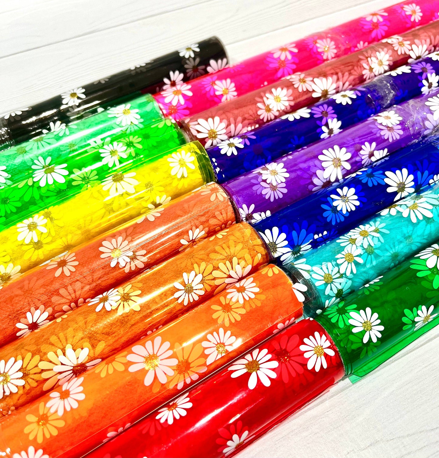 Wonderground Fabrics and Crafts - Daisy Clear TPU