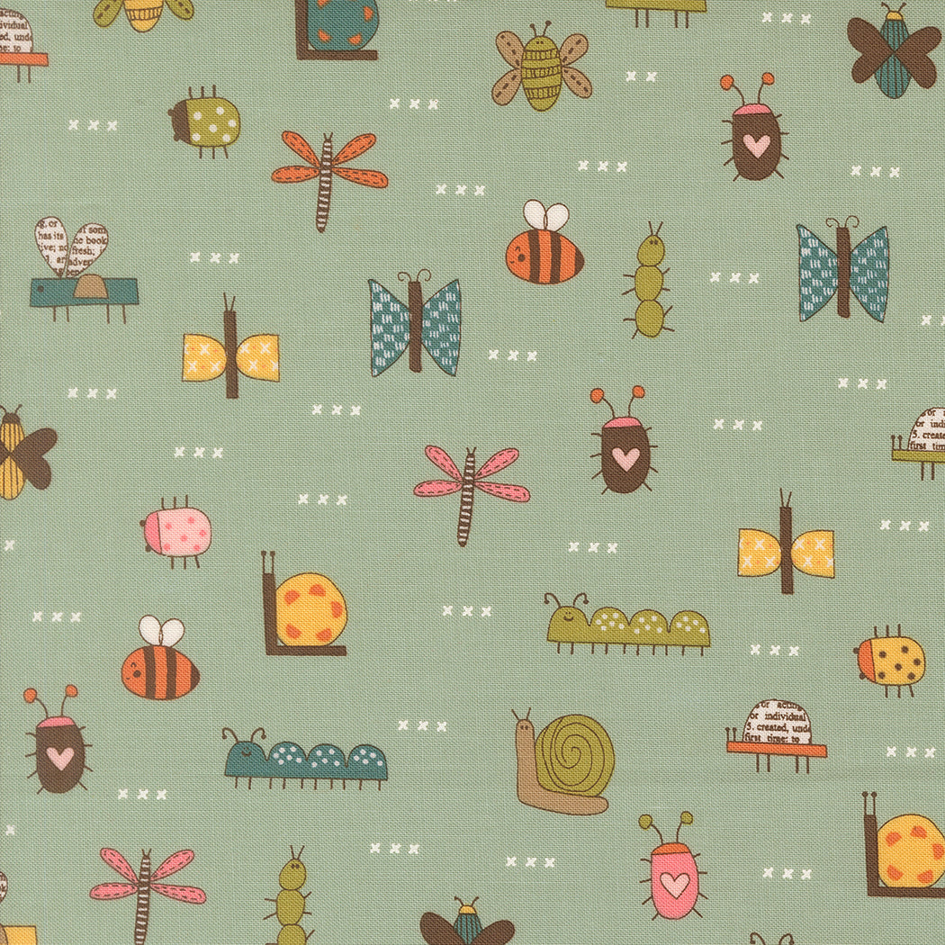 Sweetwater Bug Collector SKY 55731 12 Moda by the half yard