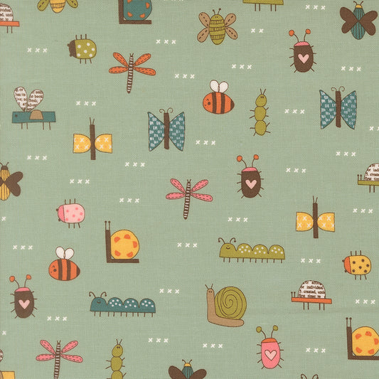 Sweetwater Bug Collector SKY 55731 12 Moda by the half yard