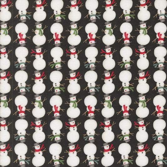 Deb Strain Winter Friends Charcoal Black 56135 18 Moda by the yard