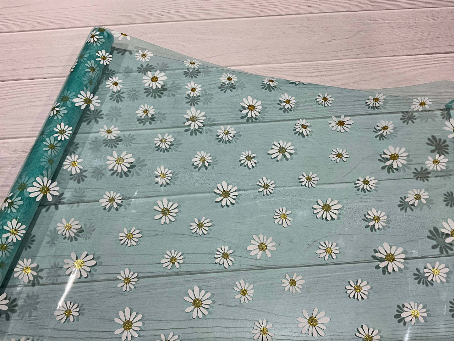 Wonderground Fabrics and Crafts - Daisy Clear TPU