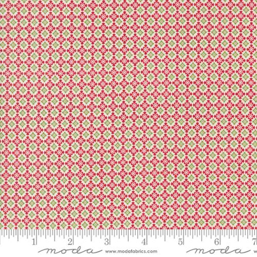 Sweetwater  On Dasher Reindeer Candy Red 55662 12 Moda