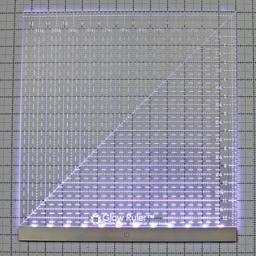 Glow Ruler 12.5" CM23GR125 Carolina Moore#1