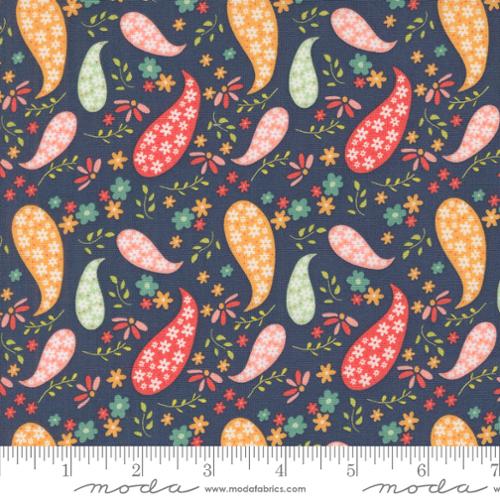 Raspberry Summer Blueberry 37691 20 Moda By the yard