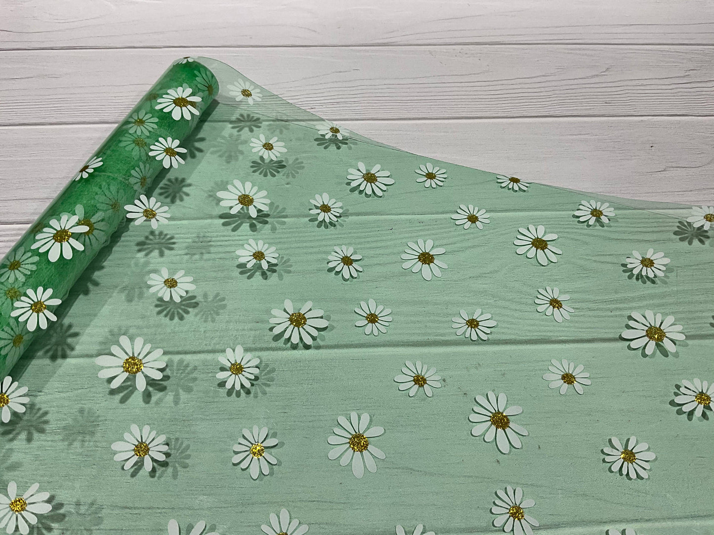 Wonderground Fabrics and Crafts - Daisy Clear TPU