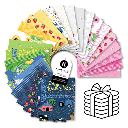 Pre-Order Our Simple Life Fat Quarter Bundle 26 Cuts Each Charisma Horton # FQ-OURS-26 Sept 2026