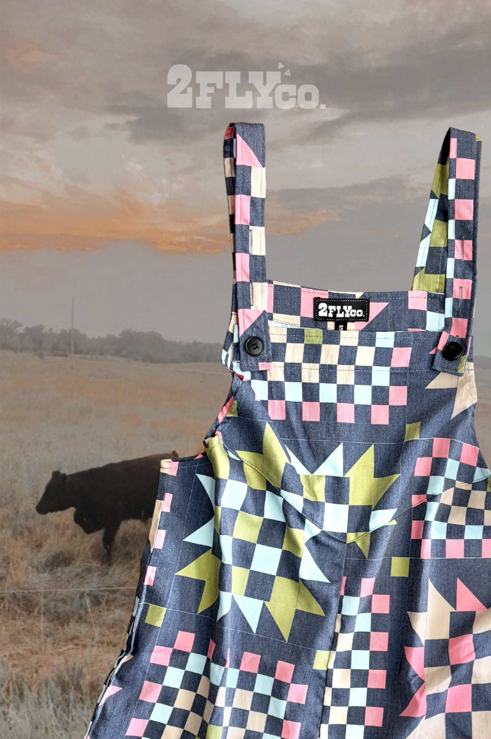 Pre-Order 2 Fly Co - RANCHHOUSE STITCH *BLUEGREENS