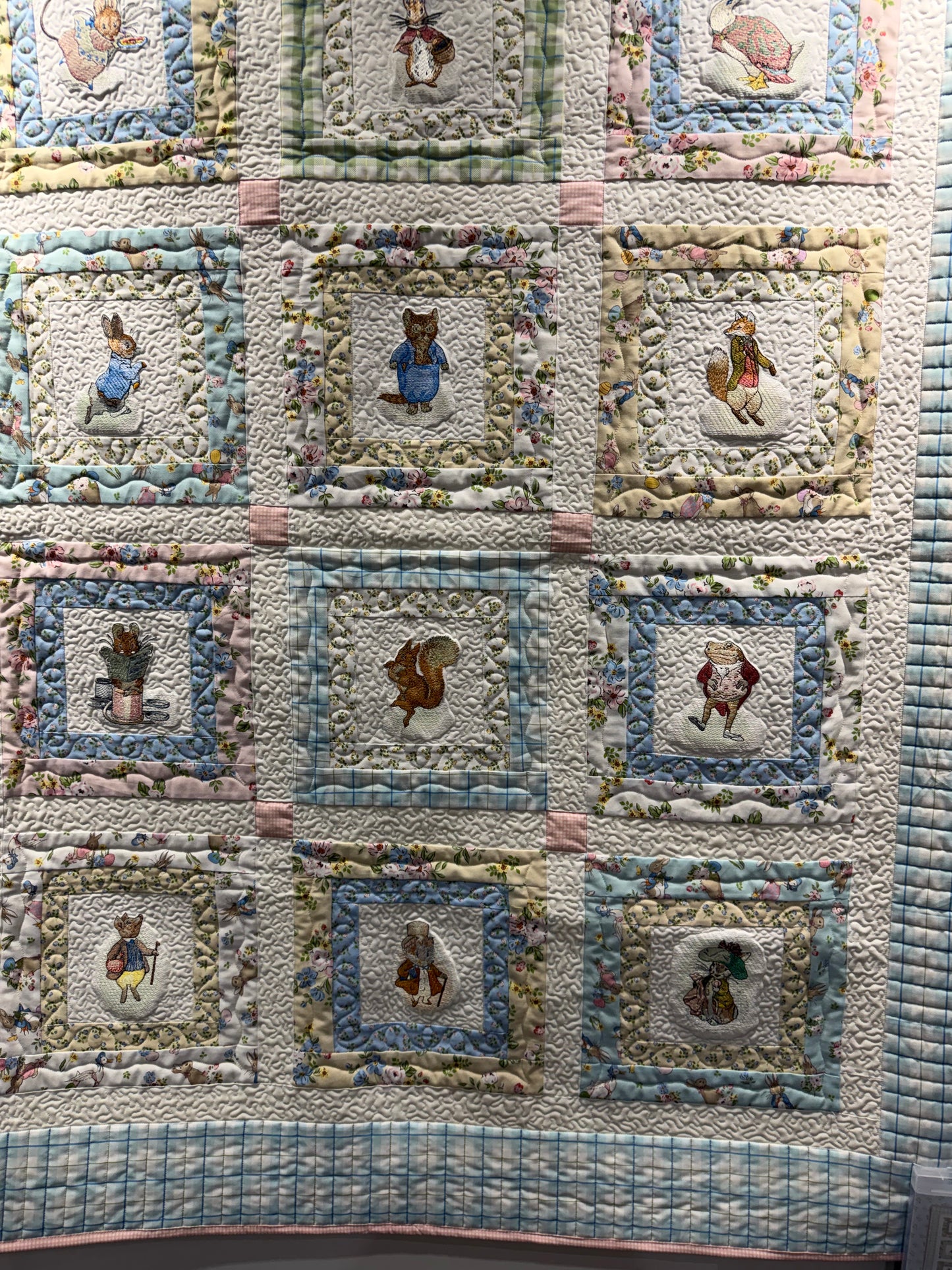 Pre-Order Machine Embroidery Peter Rabbit™ and Friends Quilt Feb 2027