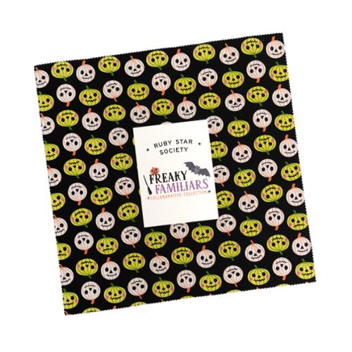 Pre-Order Freaky Familiars Fat Quarter 24 skus RS5190FQ   Ruby Star