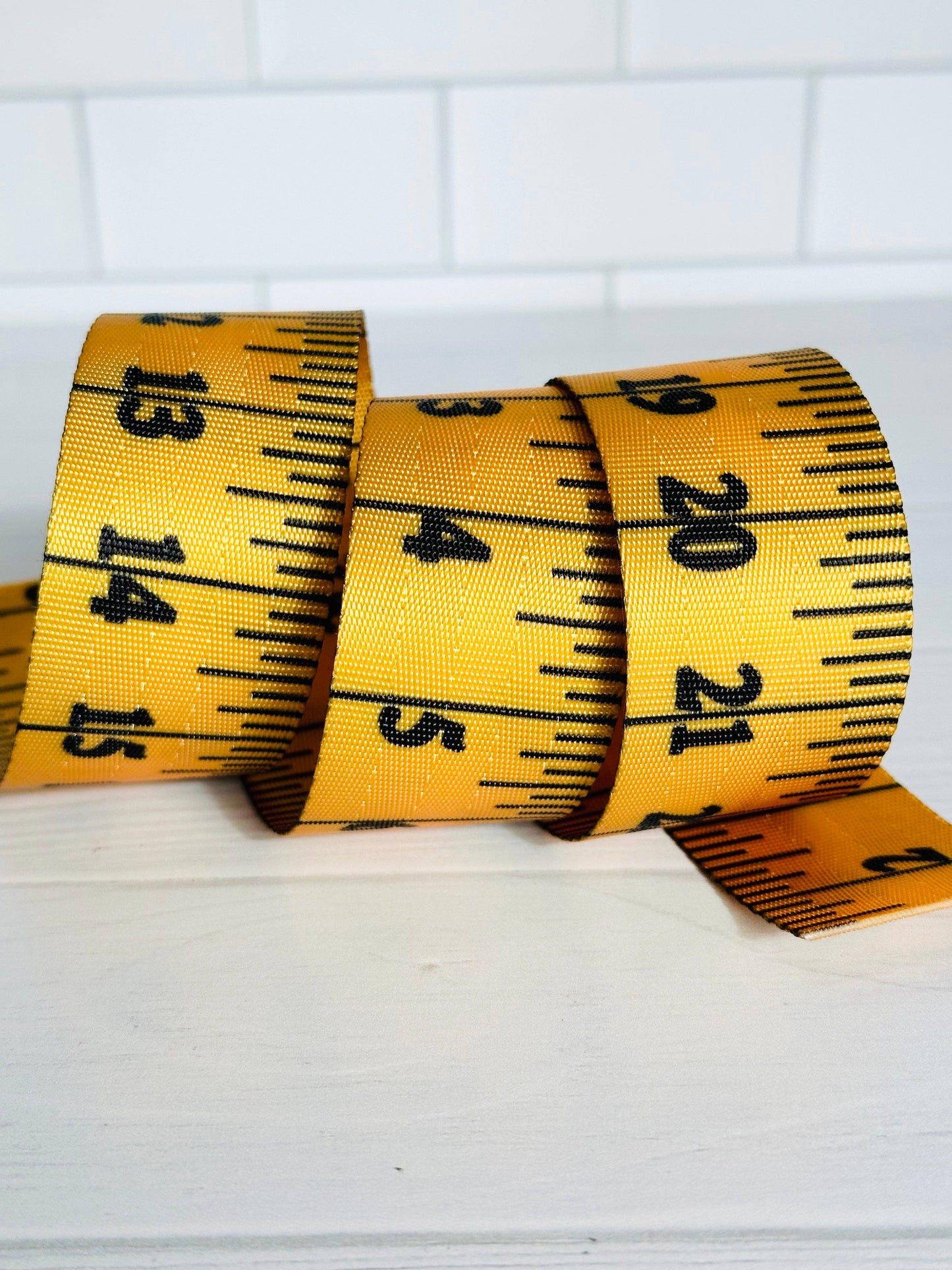 Wonderground Fabrics and Crafts - Classic Ruler 1.5” Seatbelt Webbing