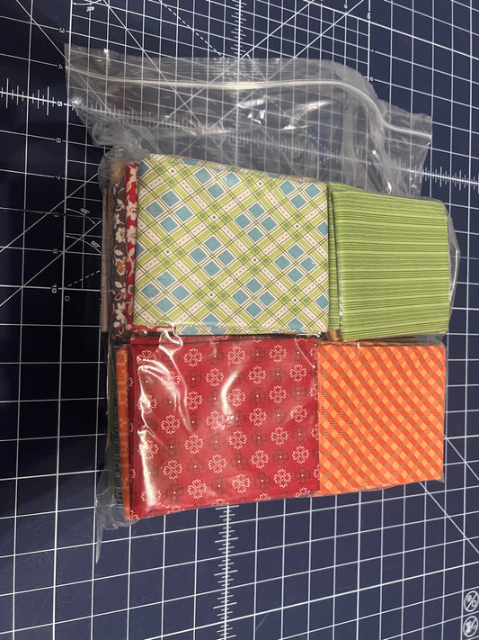Lori Holt Autumn Fat Quarter Bundle. 42 Pieces for a total of 10.5 yards.