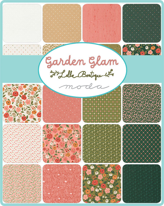 Garden Glam 5" Charm Pack 5270PP Moda Precuts