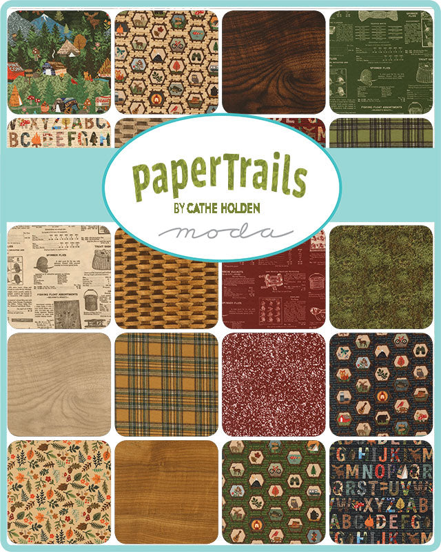 Paper Trails 10" Layer Cake® 39590LC Moda Precuts by Cathe Holden