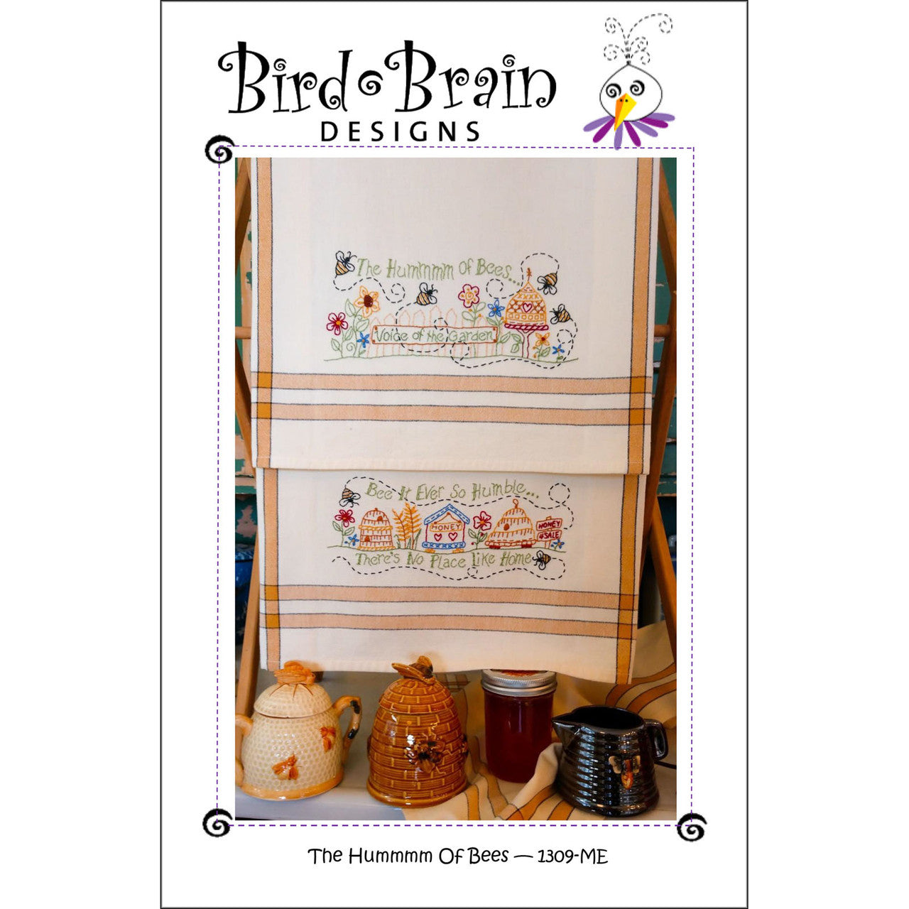 The Hummmm of the Beesy Machine Embroidery CD BBD1309ME by Bird Brain Designs