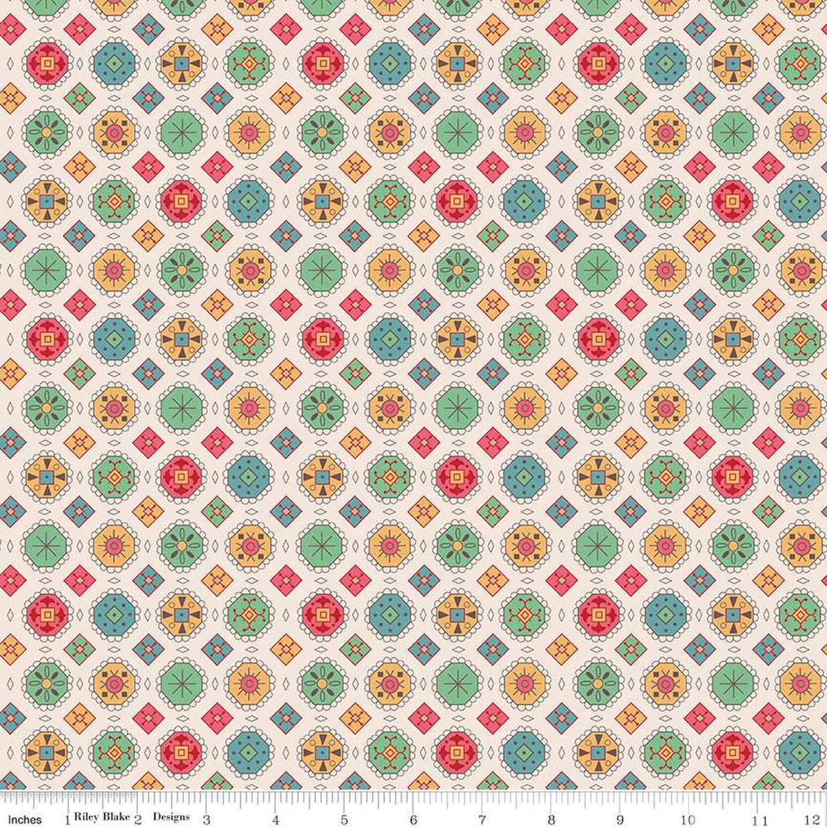 Lori Holt Mercantile Charming Multi by the yard