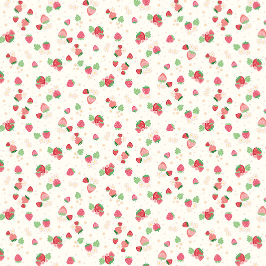 pre-order Bloom & Heart Berry Patch Off White Nov 2026  (sold by 1/4 yard)