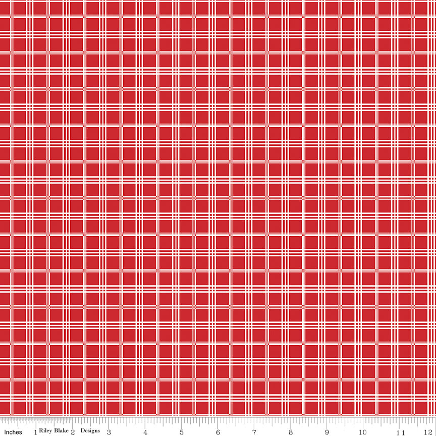 Pre-Order Hooray for the USA Plaid Red