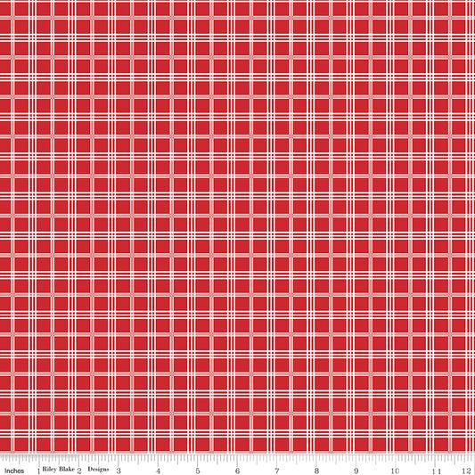 Pre-Order Hooray for the USA Plaid Red