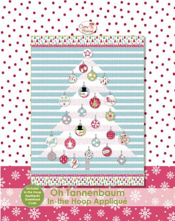 Oh Tannenbaum with In the Hoop Applique # CB164ME