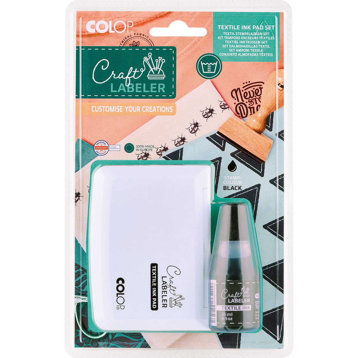 Craft Labeler Textile Ink Pad Set CLP169853