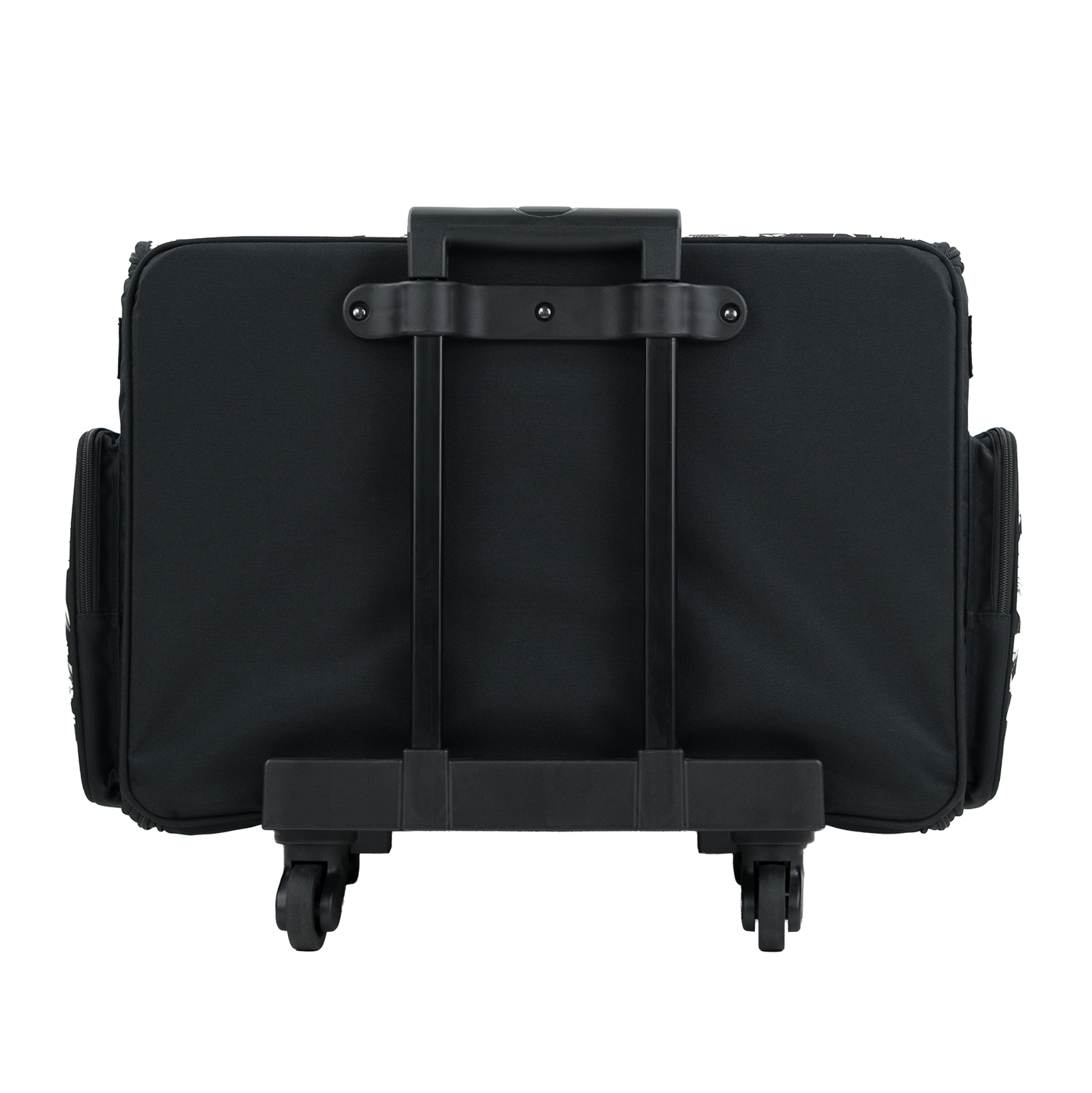 Everything Mary XL 4 Wheel Collapsible Rolling Sewing Machine Storage Case, Artistic Floral