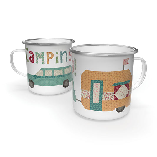 Pre-Order Lori Holt Family Reunion Enamel Tin Mug