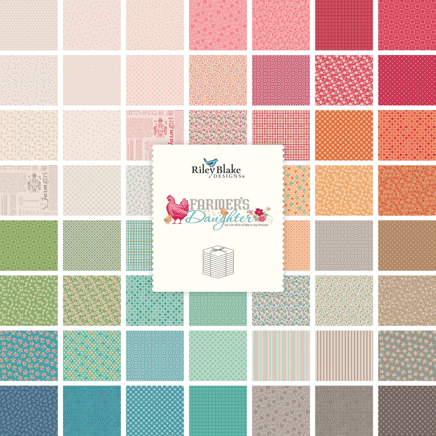 Lori Holt Farmer's Daughter Fat Quarter Bundle