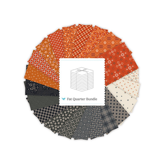 Pre-Order Pumpkin & Licorice Fat Quarter Bundle, 21 Pcs. March 2027