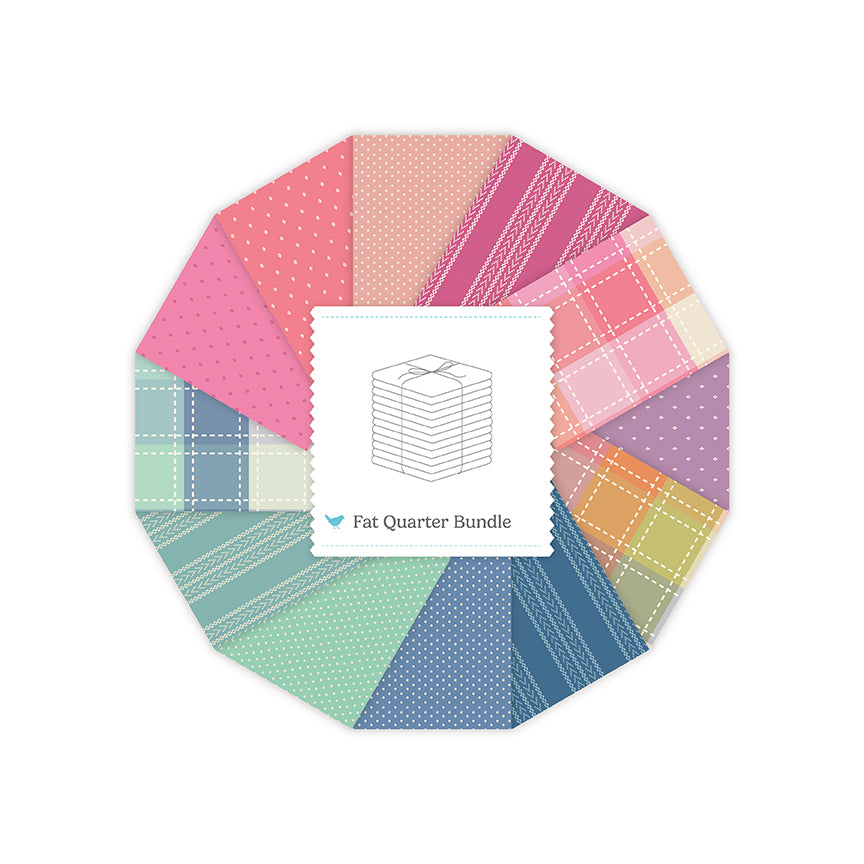 (Pre-Order) Woven Radiant Fat Quarter Bundle A, 12 Pcs.