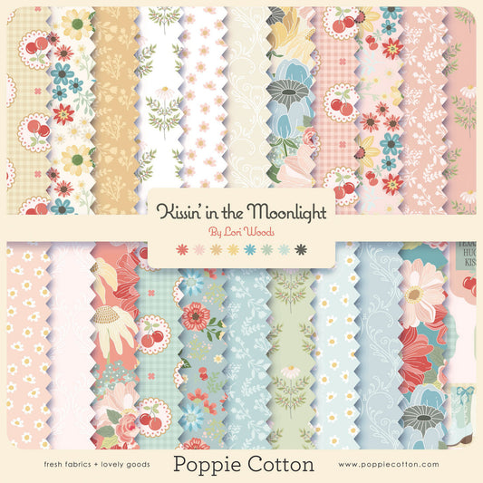 Pre-Order Kissin’ in the Moonlight Fat Quarter Bundle (21 pcs) FQ-POCKS261029