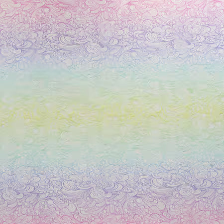Tula Pink Floral Reef Collection: Making Waves Vinyl 1/2 Yard Cut # HCVTPMA(May 26)
