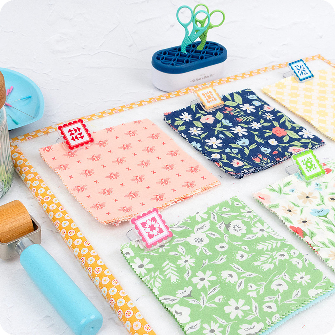 Quilty Clippies Fabric Clips ISE7026