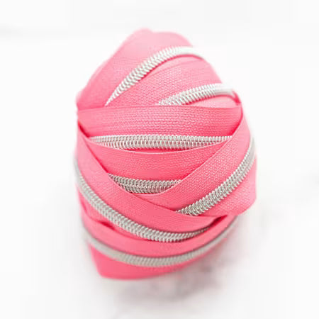 Knot & Thread Zippers by yard Rose Glow 3yds # KAT-ZIP3