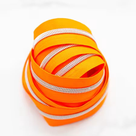 Knot & Thread Zippers by yard Tangerine Twist 3yds # KAT-ZIP5