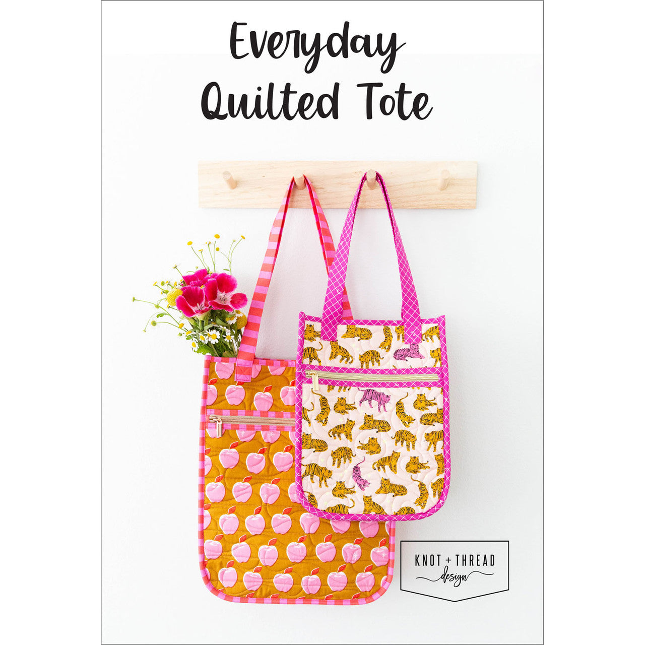 Knot & Thread Everyday Quilted Tote KAT117