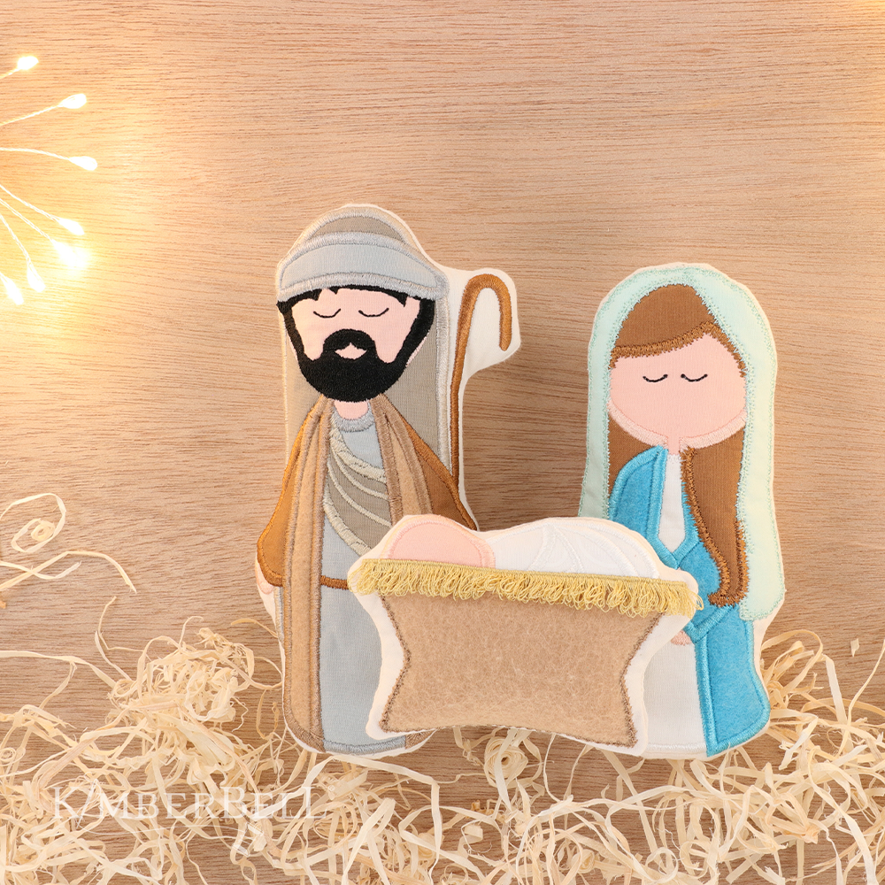 Kimberbell Nativity Stuffies Embroidery CD