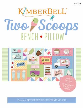 kimberbell Two Scoops Embroidery CD
