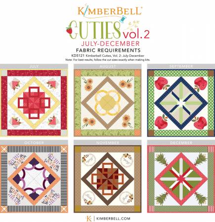 Kimberbell Cuties Volume 2 July - December # KD5121