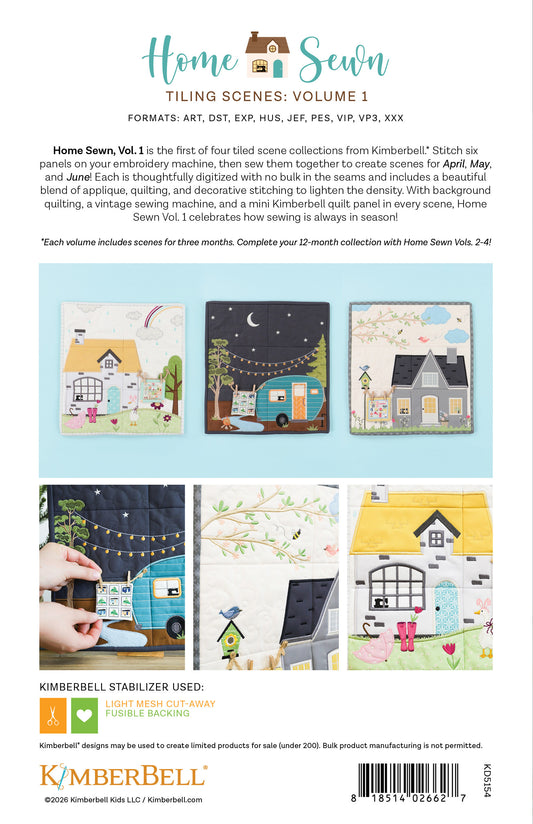 Pre-Order Kimberbell Home Sewn Vol 1  Feb 2026