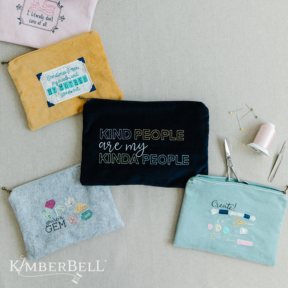 Kimberbell Sweet & Snarky: Kimberblank Appliqués KID595