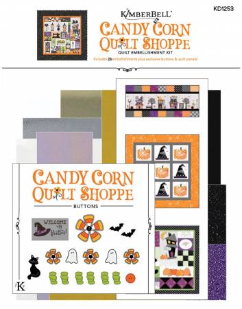 Kimberbell Candy Corn Quilt Shoppe Embellishment Kit # KDKB1253