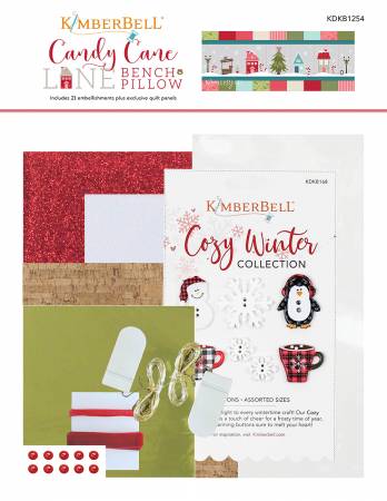 Kimberbell Candy Cane Lane Embellishment Kit # KDKB1254