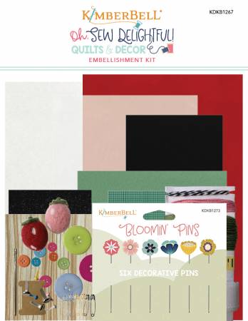 Kimberbell Oh Sew Delightful Embellishment Kit # KDKB1267