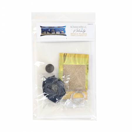 Kimberbell Nativity Bench Pillow Embellishment Kit # KDKB1279