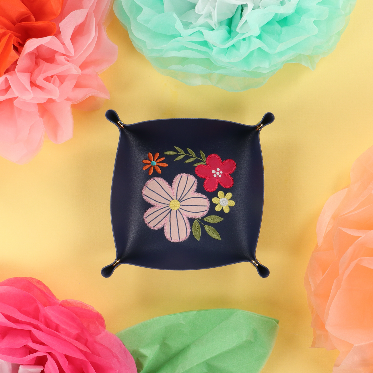 Kimberbell Snap Trays, Mint & Navy