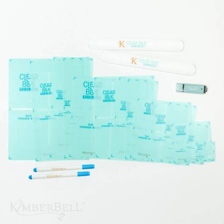Kimberbell Clear Blue Tiles Essentials Set # KDTL105