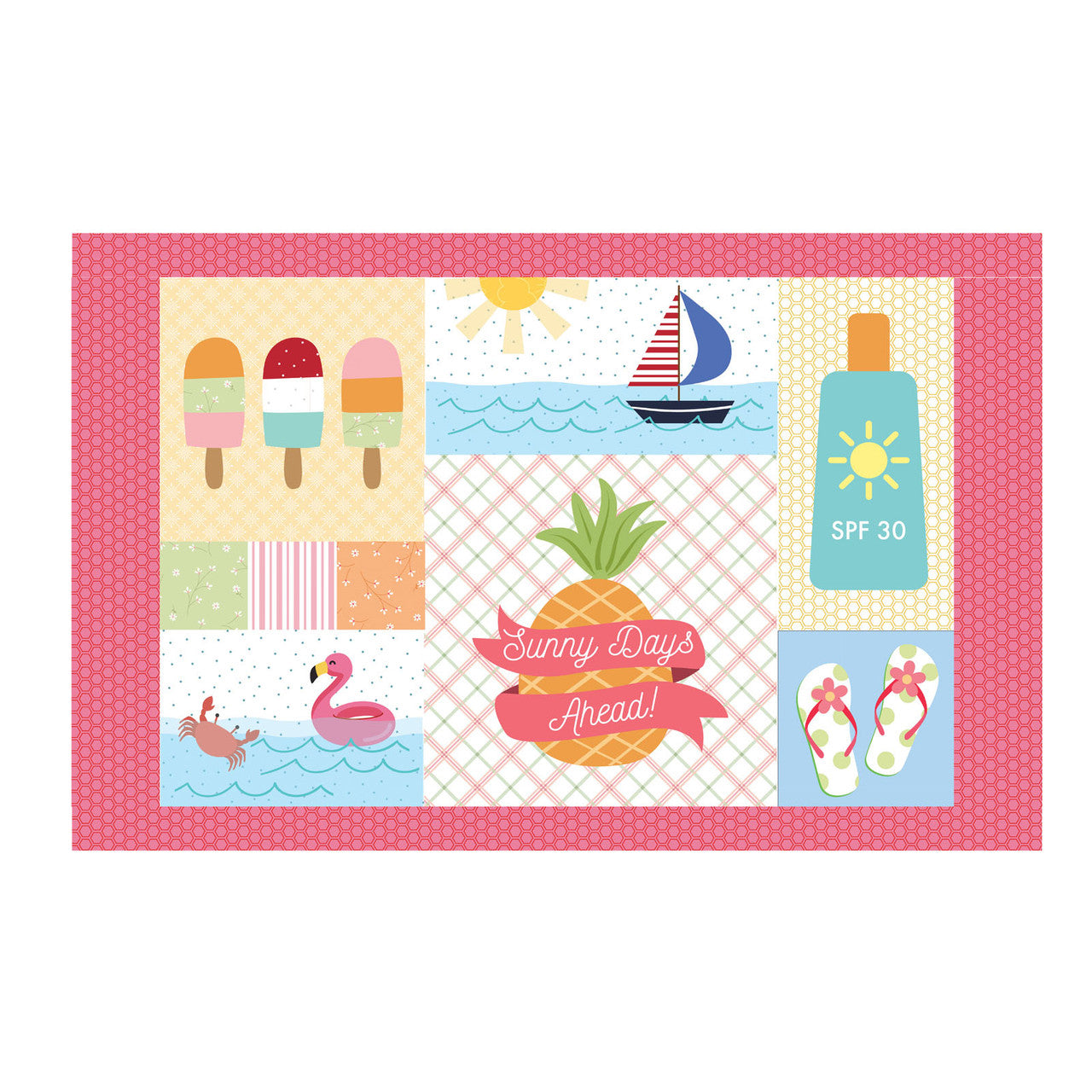 Pre-Order Kimberbell Sweet Days of Summer Pillow Set-designs, fabric kit and embellishments March 2027