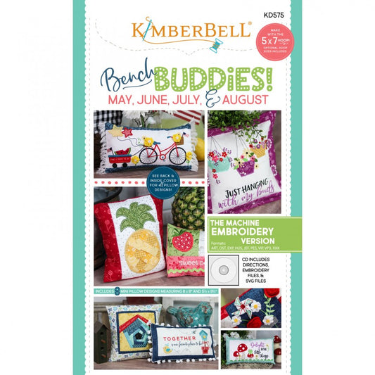 Kimberbell Bench Buddies May, June, July & August KD575